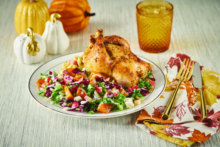 Try this menu featuring Cornish Game Hen and potatoes for the upcoming holidays